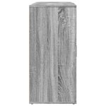 vidaXL Buffets 3 Pièces Sonoma gris Bois d'ingénierie