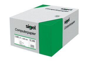 papier listing sans fin, 330 x 20,32 cm SIGEL