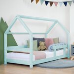 Barrière de lit enfant TRUSTY bleu clair