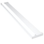 vidaXL Paroi de douche et étagère Chrome 80x195 cm Verre ESG&Aluminium