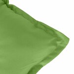 vidaXL Coussin de banc de jardin vert mélangé 100x50x7 cm tissu