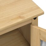 vidaXL Meuble TV Corona 100x45x58 cm bois de pin massif