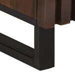 vidaXL Buffet marron 80x34x75 cm bois massif de manguier
