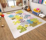 Tapis enfant Puzzle 120 x 160 cm - Beige