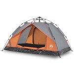 vidaXL Tente de camping à dôme 3 personnes libération rapide
