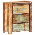 vidaXL Buffet 59x33x75 cm Bois de récupération solide