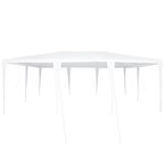vidaXL Tente de fête blanche 6x4 m PE
