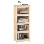 vidaXL Bibliothèque 50x35x125 5 cm Bois de pin massif