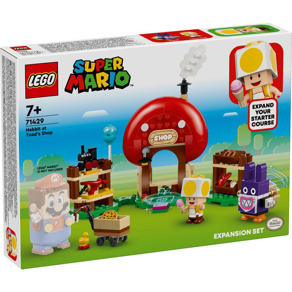 Maison Champignon LEGO® Super Mario™ - Set de Construction Créatif pour Enfants de 7 Ans et Plus