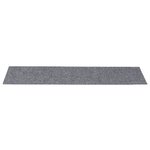 vidaXL Tapis d'escalier autocollants Rectangulaire 15 Pièces 76x20 cm