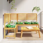 vidaXL Coussins de palette pour siège 6 Pièces Jungle tropical 40x40x8 cm en tissu Oxford