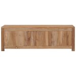 vidaXL Meuble TV 115x30x40 cm Bois de teck massif