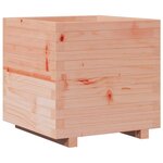 vidaXL Jardinière 50x50x49 5 cm bois massif de douglas