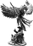 Pièce de monnaie en Argent g 93.3 (3 oz) Millésime  ARCHANGEL