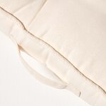 Coussin rehausseur pour canapé en coton  Crème - HOMESCAPES