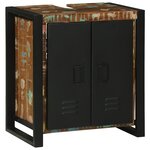 vidaXL cabinet sous évier 55x35x60 cm Bois massif récupéré