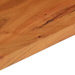 vidaXL Dessus de table 120x70x2 5cm rectangulaire bois massif d'acacia