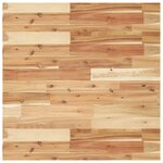 vidaXL Dessus de table carré 70x70x4 cm bois massif d'acacia