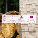 vidaXL Repose-pieds de jardin avec coussins lot de 2 Gris Bois de pin