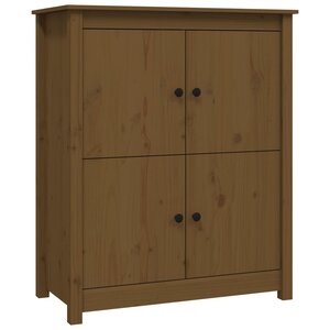 vidaXL Buffet Marron miel 83x41 5x100 cm Bois massif de pin