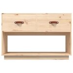 vidaXL Meuble TV 90x40x60 cm Bois de pin massif