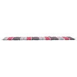vidaXL Chaise longue avec coussin Bois d'acacia et acier galvanisé