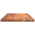 vidaXL Dessus de table 120x70x2 5cm rectangulaire bois massif d'acacia