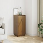 vidaXL Buffet Marron miel 31 5x34x75 cm Bois massif de pin