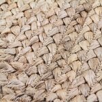 FULL Tapis de salon ou de chambre - Jute - 120 x 170 cm - Naturel