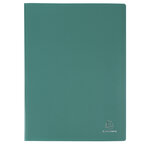 Protège-documents En Polypropylène 5/10e Opak Pochettes Cristal 40 Vues - A4 - Couleurs Assorties - X 20 - Exacompta