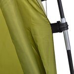 vidaXL Toilette portable de camping avec tente 10+10 L