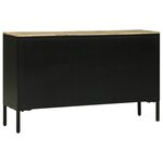 vidaXL Buffet 110x30x70 cm en Bois de Manguier Massif