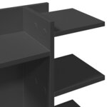 Organisateur armoire de bureau 42 x 21 5 x 42 cm bois d'ingénierie Black 02_0043563