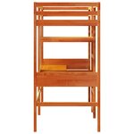 vidaXL Cadre de lit superposé sans matelas 80x200cm bois de pin massif