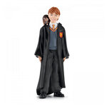 Figurines Ron Weasley et Croûtard - Harry Potter Collection