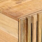 vidaXL Table basse 80x51x40 cm bois de manguier massif brut