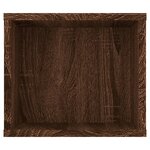 vidaXL Armoire TV suspendue Chêne marron 100x30x26 5cm Bois Ingénierie