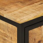 vidaXL Armoire de salle de bain 40x30x60cm bois massif manguier et fer