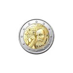 Monnaie 2 euros commémorative france 2017 - rodin