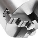 vidaXL Mandrin de tour auto-centrant à 4 mâchoires 125 mm Acier