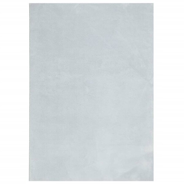 vidaXL Tapis HUARTE à poils courts doux et lavable bleu 160x230 cm