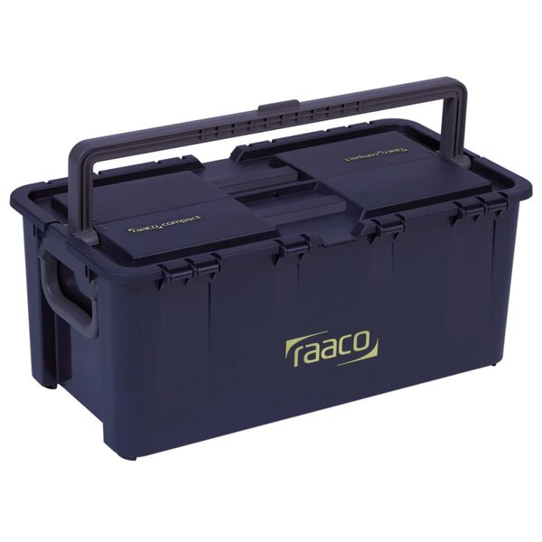 Boîte à outils avec 7 inserts compact 37 raaco 136594