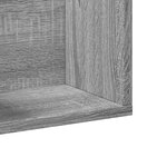 vidaXL Armoire murale sonoma gris 99x18x16 5 cm bois d'ingénierie