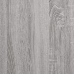 vidaXL Ensemble de meubles de salle de bain 3 Pièces Sonoma gris