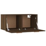vidaXL Armoire murale Chêne marron 80x35x36 5 cm Bois d'ingénierie