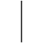 vidaXL Tête de lit chêne fumé 107 cm bois d'ingénierie et acier