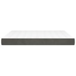 vidaXL Matelas de lit à ressorts ensachés 160x210x20 cm velours