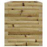 vidaXL Jardinière 70x40x46 cm bois de pin imprégné