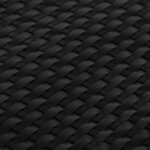 vidaXL Paravent de balcon noir 600x80 cm résine tressée