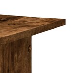 vidaXL Supports pour plantes 2 Pièces chêne fumé bois d'ingénierie